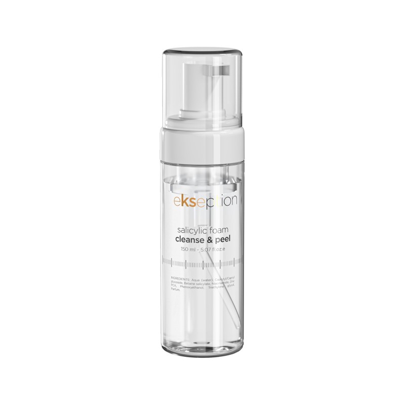 SALICYLIC FOAM CLEANSE & PEEL Prausimosi putos su salicilo rūgštimi