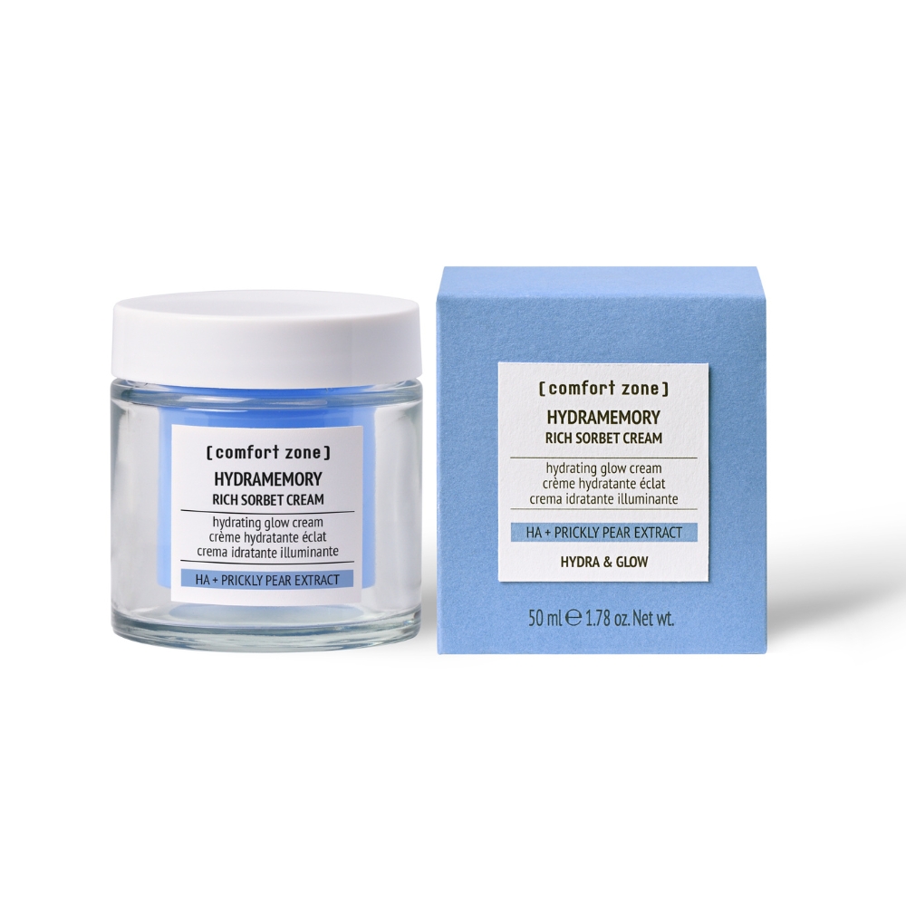 HYDRAMEMORY RICH SORBET cream Sodrus maitinamasis, drėkinamasis kremas