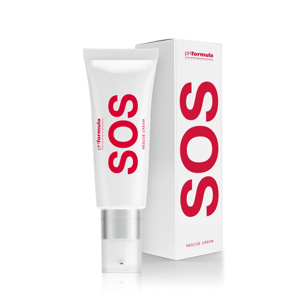 S.O.S. RESCUE Atkuriamasis jautrios odos kremas