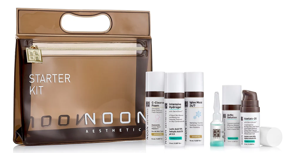 ACNE STARTER KIT Rinkinys probleminei odai