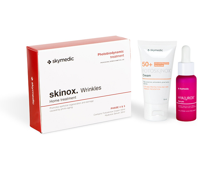 SKINOX WRINKLES Raukšlių korekcijos rinkinys