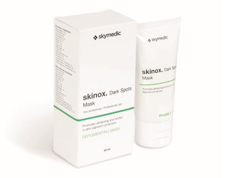 SKINOX DARK SPOTS Intensyviai depigmentuojanti veido kaukė