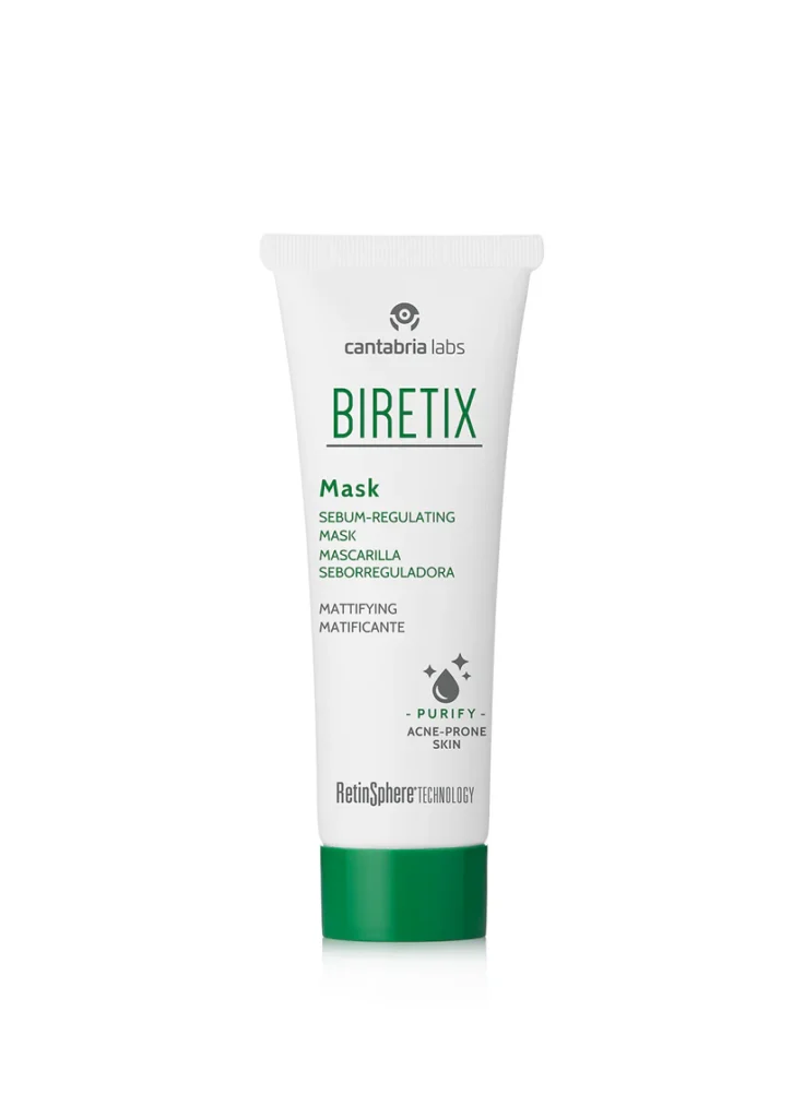 BIRETIX MASK Sebumą reguliuojanti veido kaukė