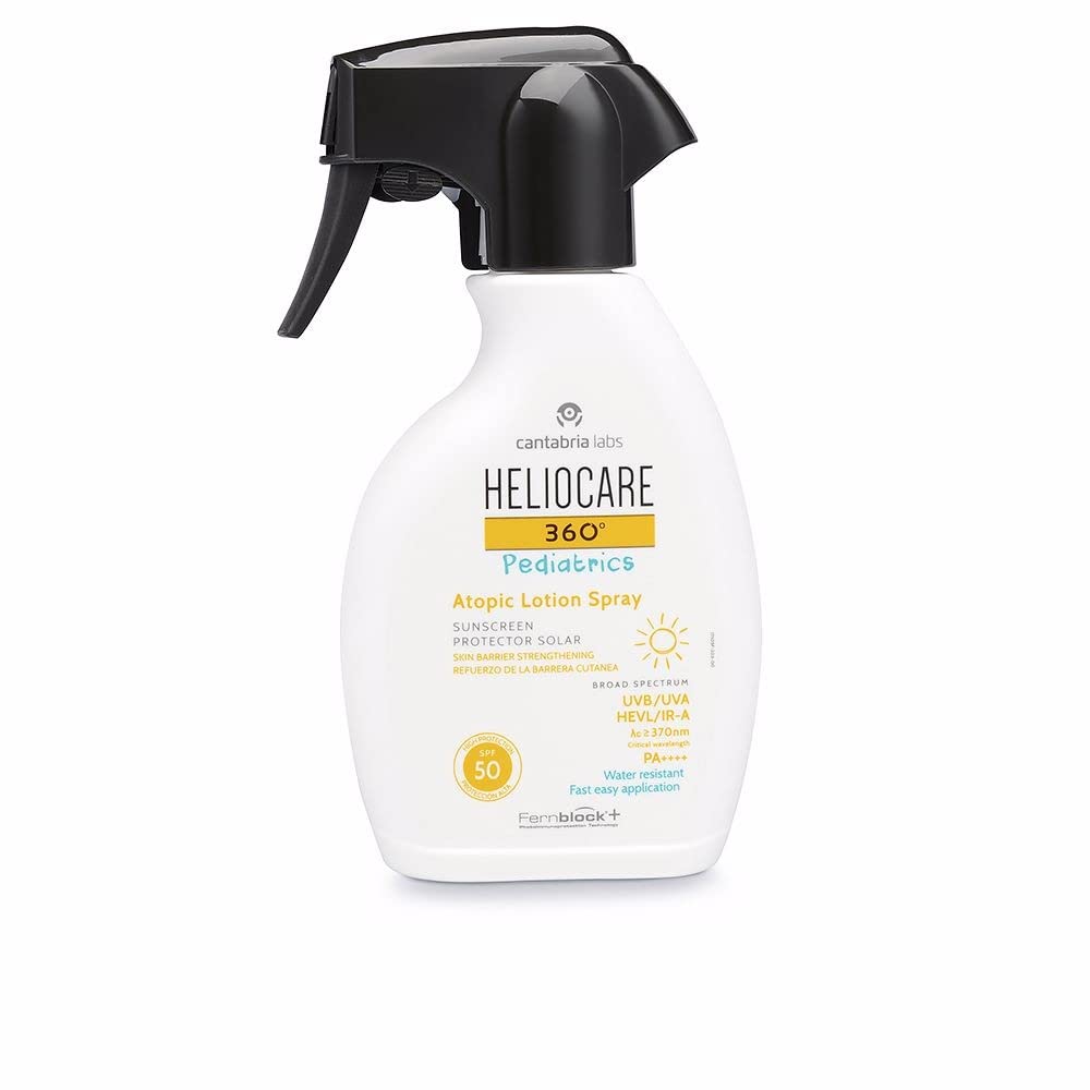 HELIOCARE 360 PEDIATRICS PURŠKIAMA APSAUGA ATOPINEI VAIKŲ IR KŪDIKIŲ KŪNO ODAI SPF50